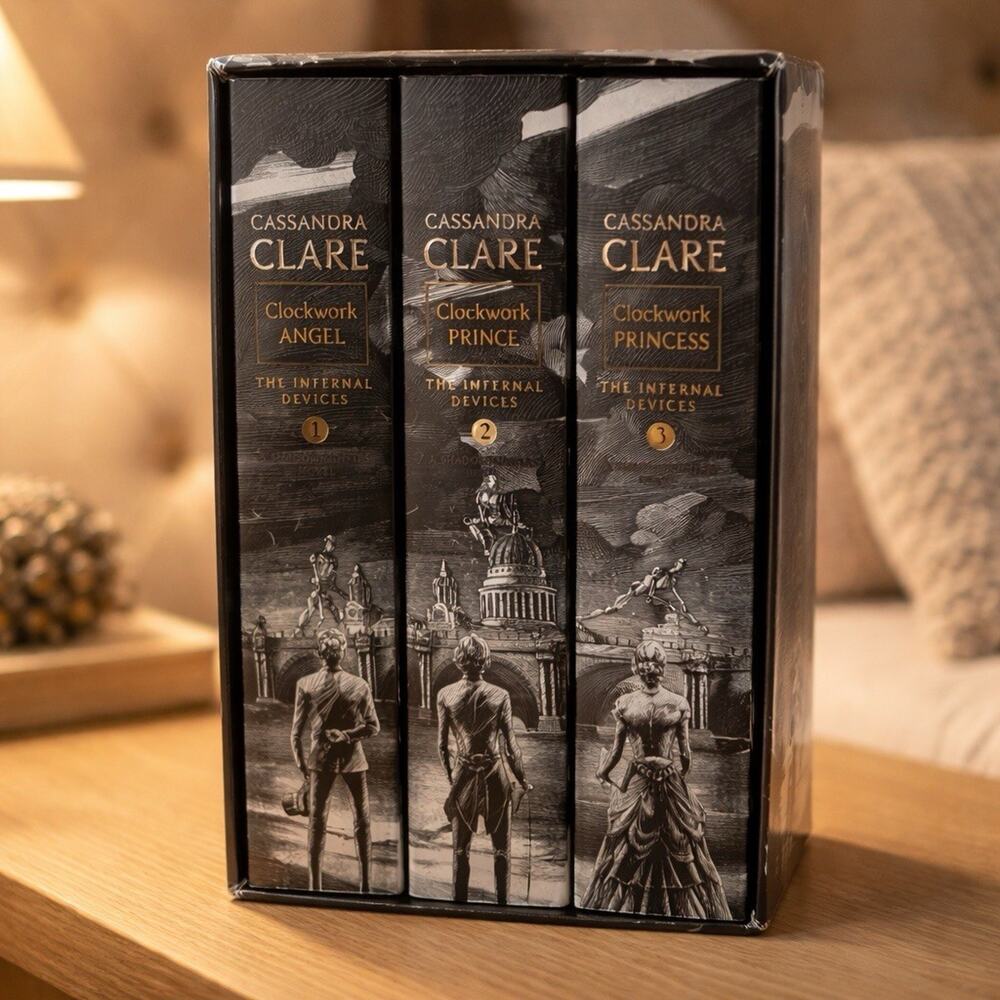 The Infernal Devices - Complete 1-3 Paperback Book Collection Cassandra Clare - Picture 2 of 12